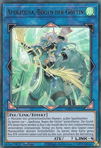 MP20-DE126 - Apollousa, Bogen der Göttin - Ultra Rare - Reprint - Deutsch - 2020 Tin of Lost Memories Mega Pack - mit LMS Trading Fieldcenter-Karte Yugioh MP20-DE126 - Apollousa, Bogen der Göttin - Ultra Rare - Reprint - Deutsch - 2020 Tin of Lost Memories Mega Pack - mit LMS Trading Fieldcenter-Karte Yugioh von LMS Trading