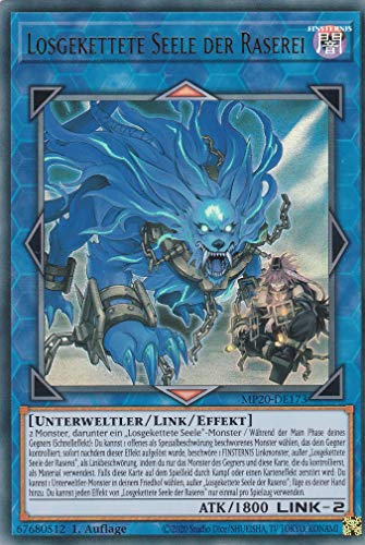 MP20-DE173 - Losgekettete Seele der Raserei - Ultra Rare - Reprint - Deutsch - 2020 Tin of Lost Memories Mega Pack - mit LMS Trading Fieldcenter-Karte Yugioh MP20-DE173 - Losgekettete Seele der Raserei - Ultra Rare - Reprint - Deutsch - 2020 Tin of Lost Memories Mega Pack - mit LMS Trading Fieldcenter-Karte Yugioh von LMS Trading