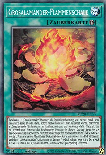 MP20-DE179 - Grosalamander - Flammenschale - Common - Reprint - Deutsch - 2020 Tin of Lost Memories Mega Pack - mit LMS Trading Fieldcenter-Karte Yugioh MP20-DE179 - Grosalamander - Flammenschale - Common - Reprint - Deutsch - 2020 Tin of Lost Memories Mega Pack - mit LMS Trading Fieldcenter-Karte Yugioh von LMS Trading