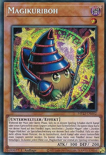 MP23-DE002 - Magikuriboh - Secret Rare - Deutsch - 1. Auflage - 25th Anniversary Tin: Dueling Heroes Mega Pack Einzelkarten - mit LMS Trading Fieldcenter-Karte von LMS Trading