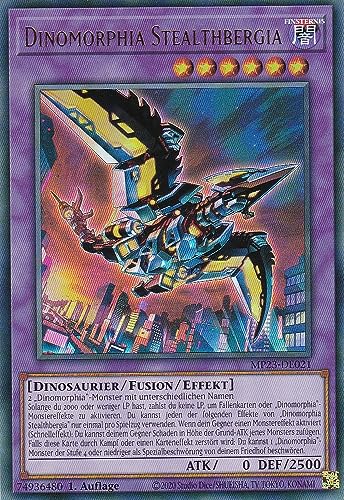 MP23-DE021 - Dinomorphia Stealthbergia - Ultra Rare - Deutsch - 1. Auflage - 25th Anniversary Tin: Dueling Heroes Mega Pack Einzelkarten - mit LMS Trading Fieldcenter-Karte MP23-DE021 - Dinomorphia Stealthbergia - Ultra Rare - Deutsch - 1. Auflage - 25th Anniversary Tin: Dueling Heroes Mega Pack Einzelkarten - mit LMS Trading Fieldcenter-Karte von LMS Trading