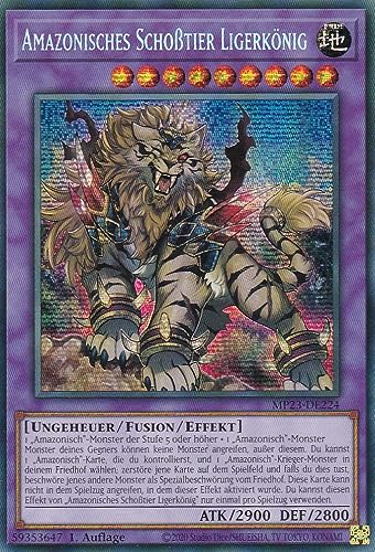 MP23-DE224 - Amazonisches Schoßtier Ligerkönig - Secret Rare - Deutsch - 1. Auflage - 25th Anniversary Tin: Dueling Heroes Mega Pack Einzelkarten - mit LMS Trading Fieldcenter-Karte MP23-DE224 - Amazonisches Schoßtier Ligerkönig - Secret Rare - Deutsch - 1. Auflage - 25th Anniversary Tin: Dueling Heroes Mega Pack Einzelkarten - mit LMS Trading Fieldcenter-Karte von LMS Trading