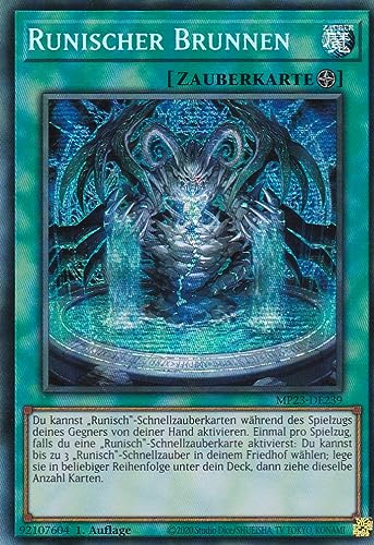 MP23-DE239 - Runischer Brunnen - Secret Rare - Deutsch - 1. Auflage - 25th Anniversary Tin: Dueling Heroes Mega Pack Einzelkarten - mit LMS Trading Fieldcenter-Karte MP23-DE239 - Runischer Brunnen - Secret Rare - Deutsch - 1. Auflage - 25th Anniversary Tin: Dueling Heroes Mega Pack Einzelkarten - mit LMS Trading Fieldcenter-Karte von LMS Trading