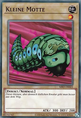 MRD-DE023 - Kleine Motte - Common - Reprint - Deutsch - Metal Raiders (25th Anniversary Edition) - mit LMS Trading Fieldcenter-Karte Yugioh von LMS Trading