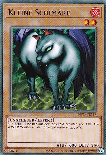 MRD-DE117 - Kleine Schimäre - Rare - Reprint - Deutsch - Metal Raiders (25th Anniversary Edition) - mit LMS Trading Fieldcenter-Karte Yugioh von LMS Trading