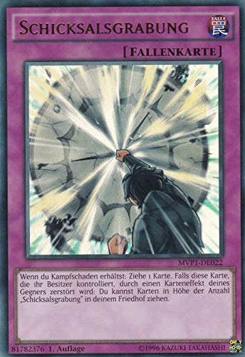 MVP1-DE022 - Schicksalsgrabung - Ultra Rare - Deutsch - The Dark Side of Dimensions Movie Pack - mit LMS Trading Fieldcenter-Karte Yugioh MVP1-DE022 - Schicksalsgrabung - Ultra Rare - Deutsch - The Dark Side of Dimensions Movie Pack - mit LMS Trading Fieldcenter-Karte Yugioh von LMS Trading