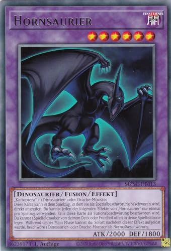 MZMI-DE013 - Hornsaurier - Rare - 1. Auflage - Rare - Maze of Millennia - mit LMS Trading Fieldcenter-Karte Yugioh MZMI-DE013 - Hornsaurier - Rare - 1. Auflage - Rare - Maze of Millennia - mit LMS Trading Fieldcenter-Karte Yugioh von LMS Trading