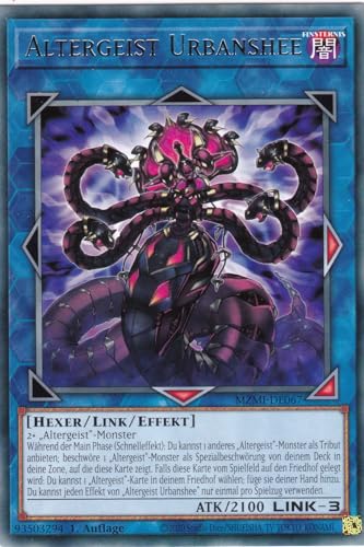 MZMI-DE067 - Altergeist Urbanshee - Rare - 1. Auflage - Rare - Maze of Millennia - mit LMS Trading Fieldcenter-Karte Yugioh von LMS Trading