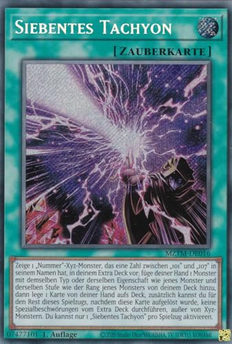 MZTM-DE016 - Siebentes Tachyon - Secret Rare - Deutsch - 1. Auflage - Maze of The Master - mit LMS Trading Fieldcenter-Karte Yugioh MZTM-DE016 - Siebentes Tachyon - Secret Rare - Deutsch - 1. Auflage - Maze of The Master - mit LMS Trading Fieldcenter-Karte Yugioh von LMS Trading
