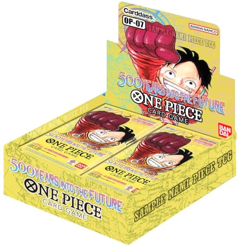 One Piece Card Game - 500 Years in The Future - Display (24 Booster Packs) - ENGLISCH - Originalverpackt mit LMS Trading Grußkarte von LMS Trading