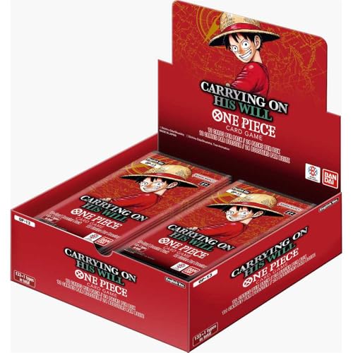 One Piece Card Game Booster „Carrying On His Will (OP-13)“ – 3rd Anniversary Set mit Ghost Rare & neuen Leader-Karten - mit LMS Trading Grußkarte von LMS Trading