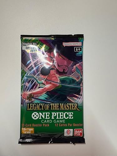 One Piece Card Game - Legacy of The Master (OP12) - Booster Pack - Englisch - mit LMS Trading Grußkarte von LMS Trading