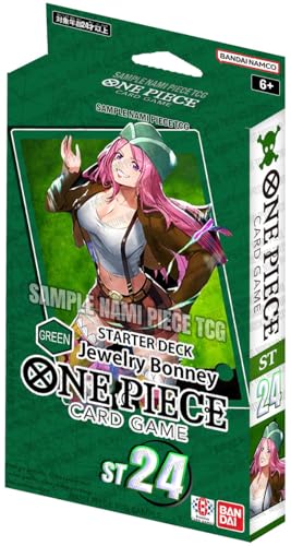 One Piece Card Game - Starter Deck - Jewelry Bonney - ST24 - Englisch - PRE Order - mit LMS Trading Grußkarte One Piece Card Game - Starter Deck - Jewelry Bonney - ST24 - Englisch - PRE Order - mit LMS Trading Grußkarte von LMS Trading