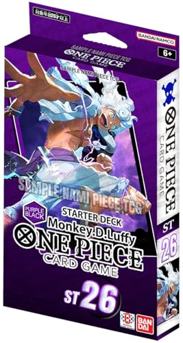 One Piece Card Game - Starter Deck - Monkey.D.Luffy - ST26 - Englisch - PRE Order - mit LMS Trading Grußkarte One Piece Card Game - Starter Deck - Monkey.D.Luffy - ST26 - Englisch - PRE Order - mit LMS Trading Grußkarte von LMS Trading