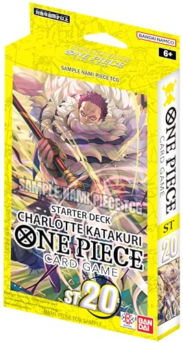 One Piece Card Game - Starter Deck: Katakuri - ST20 - Englisch - Originalverpackt mit LMS Trading Grußkarte One Piece Card Game - Starter Deck: Katakuri - ST20 - Englisch - Originalverpackt mit LMS Trading Grußkarte von LMS Trading