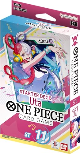 One Piece Card Game - Starter Deck: Uta - ST-11 - ENGLISCH - Originalverpackt mit LMS Trading Grußkarte von LMS Trading
