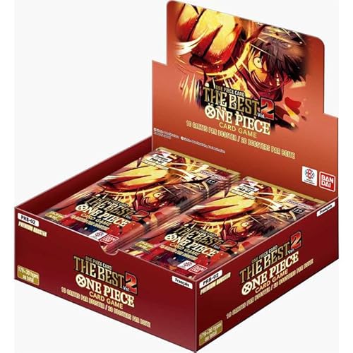 One Piece Card Game: Premium Booster „The Best Vol. 2 (PRB-02)“ – Exklusive Kunst, Top-Karten & Limitierte Sammler-Edition - mit LMS Trading Grußkarte von LMS Trading