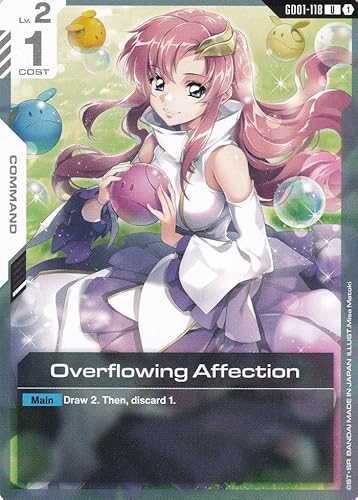 Overflowing Affection - GD01-118 - Uncommon - Newtype Rising - Gundam TCG - Einzelkarte - Offiziell - Anime - mit LMS-Trading Karte Overflowing Affection - GD01-118 - Uncommon - Newtype Rising - Gundam TCG - Einzelkarte - Offiziell - Anime - mit LMS-Trading Karte von LMS Trading