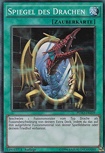 PEVO-DE039 - Spiegel des Drachen - Super Rare - 1. Auflage - DEUTSCH - Pendulum Evolution - mit LMS Trading Fieldcenter-Karte Yugioh PEVO-DE039 - Spiegel des Drachen - Super Rare - 1. Auflage - DEUTSCH - Pendulum Evolution - mit LMS Trading Fieldcenter-Karte Yugioh von LMS Trading