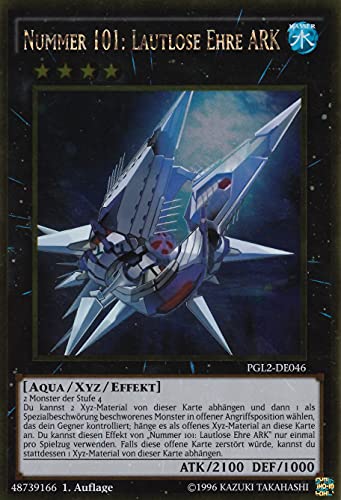 PGL2-DE046 - Nummer 101: Lautlose Ehre ARK - Gold Rare - Deutsch - Premium Gold 2 - mit LMS Trading Fieldcenter-Karte Yugioh PGL2-DE046 - Nummer 101: Lautlose Ehre ARK - Gold Rare - Deutsch - Premium Gold 2 - mit LMS Trading Fieldcenter-Karte Yugioh von LMS Trading