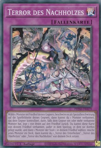 PHNI-DE079 - Terror des Nachholzes - Super Rare - 1. Auflage - DEUTSCH - Phantom Nightmare - mit LMS Trading Fieldcenter-Karte Yugioh von LMS Trading