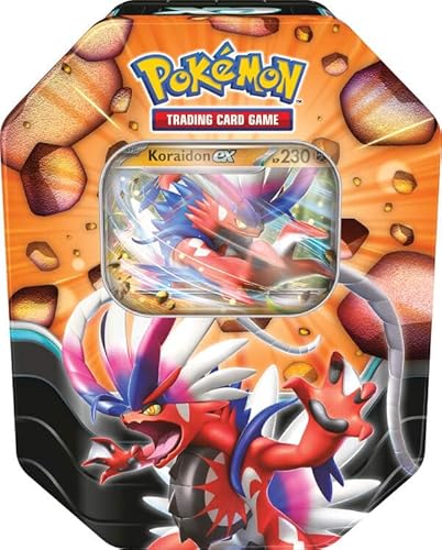 PKM - Tin 121 Koraidon - EX - Deutsch - 4 Booster Packs + EX Karte inklusive mit LMS Trading Grußkarte PKM - Tin 121 Koraidon - EX - Deutsch - 4 Booster Packs + EX Karte inklusive mit LMS Trading Grußkarte von LMS Trading