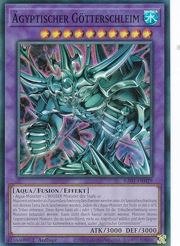 RA01-DE029 - Ägyptischer Götterschleim - Super Rare - 1. Auflage - DEUTSCH - 25th Anniversary Rarity Collection - mit LMS Trading Fieldcenter-Karte Yugioh RA01-DE029 - Ägyptischer Götterschleim - Super Rare - 1. Auflage - DEUTSCH - 25th Anniversary Rarity Collection - mit LMS Trading Fieldcenter-Karte Yugioh von LMS Trading