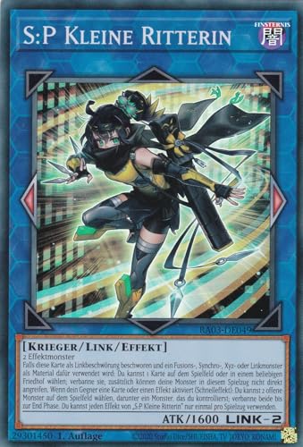 RA03-DE049 - S:P Kleine Ritterin - Super Rare - Deutsch - 1. Auflage - Quarter Century Bonanza - mit LMS Trading Fieldcenter-Karte Yugioh von LMS Trading