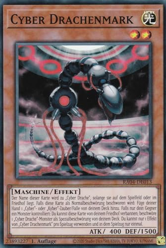 RA04-DE013 - Cyber Drachenmark - Super Rare - Deutsch - 1. Auflage - Quarter Century Stampede von LMS Trading