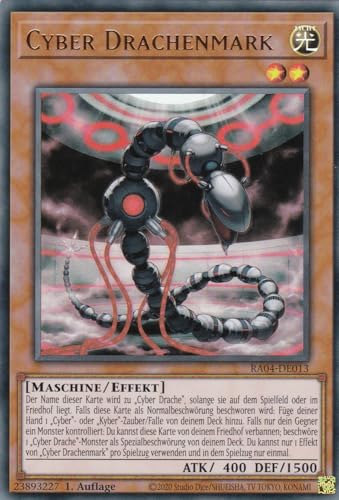 RA04-DE013 - Cyber Drachenmark - Ultra Rare - Deutsch - 1. Auflage - Quarter Century Stampede von LMS Trading