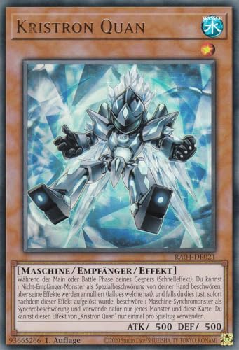 RA04-DE021 - Kristron Quan - Ultra Rare - Deutsch - 1. Auflage - Quarter Century Stampede von LMS Trading