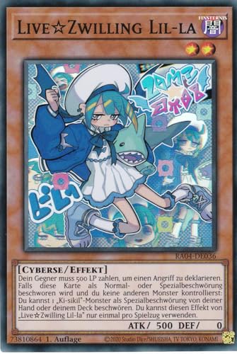 RA04-DE036 - LiveTwin Lil-la - Super Rare - Deutsch - 1. Auflage - Quarter Century Stampede RA04-DE036 - LiveTwin Lil-la - Super Rare - Deutsch - 1. Auflage - Quarter Century Stampede von LMS Trading