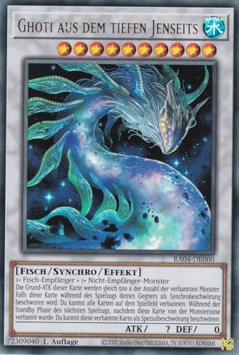 RA04-DE060 - Ghoti aus dem tiefen Jenseits - Ultra Rare - Deutsch - 1. Auflage - Quarter Century Stampede RA04-DE060 - Ghoti aus dem tiefen Jenseits - Ultra Rare - Deutsch - 1. Auflage - Quarter Century Stampede von LMS Trading