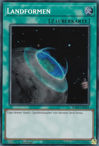 RA04-DE084 - Landformen - Secret Rare - Deutsch - 1. Auflage - Quarter Century Stampede von LMS Trading