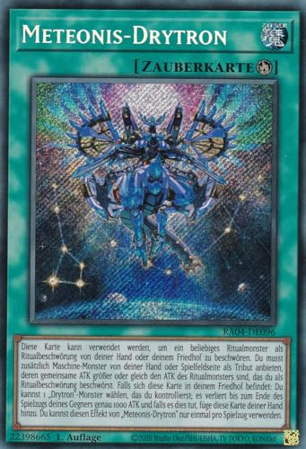 RA04-DE096 - Meteonis-Drytron - Secret Rare - Deutsch - 1. Auflage - Quarter Century Stampede von LMS Trading