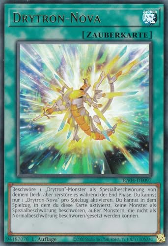 RA04-DE097 - Drytron-Nova - Ultra Rare - Deutsch - 1. Auflage - Quarter Century Stampede RA04-DE097 - Drytron-Nova - Ultra Rare - Deutsch - 1. Auflage - Quarter Century Stampede von LMS Trading