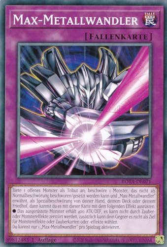 ROTA-DE071 - Max-Metallwandler - Common - Deutsch - 1. Auflage - Rage of The Abyss - mit LMS Trading Fieldcenter-Karte Yugioh ROTA-DE071 - Max-Metallwandler - Common - Deutsch - 1. Auflage - Rage of The Abyss - mit LMS Trading Fieldcenter-Karte Yugioh von LMS Trading