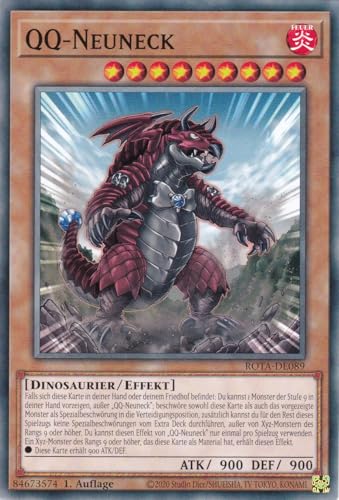 ROTA-DE089 - QQ-Neuneck - Common - Deutsch - 1. Auflage - Rage of The Abyss - mit LMS Trading Fieldcenter-Karte Yugioh ROTA-DE089 - QQ-Neuneck - Common - Deutsch - 1. Auflage - Rage of The Abyss - mit LMS Trading Fieldcenter-Karte Yugioh von LMS Trading