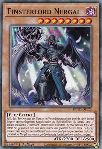 ROTD-DE025 - Finsterlord Nergal - Common - 1. Auflage - Deutsch - Rise of The Duelist - mit LMS Trading Fieldcenter-Karte Yugioh ROTD-DE025 - Finsterlord Nergal - Common - 1. Auflage - Deutsch - Rise of The Duelist - mit LMS Trading Fieldcenter-Karte Yugioh von LMS Trading