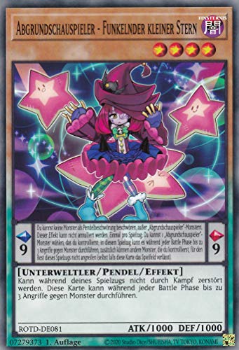 ROTD-DE081 - Abgrundschauspieler - Funkelnder Kleiner Stern - Common - 1. Auflage - Deutsch - Rise of The Duelist - mit LMS Trading Fieldcenter-Karte Yugioh ROTD-DE081 - Abgrundschauspieler - Funkelnder Kleiner Stern - Common - 1. Auflage - Deutsch - Rise of The Duelist - mit LMS Trading Fieldcenter-Karte Yugioh von LMS Trading