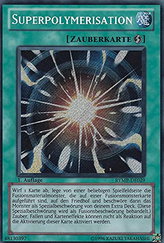 RYMP-DE029 - Superpolymerisation - Secret Rare - Deutsch - Ra Yellow Mega Pack - mit LMS Trading Fieldcenter-Karte Yugioh RYMP-DE029 - Superpolymerisation - Secret Rare - Deutsch - Ra Yellow Mega Pack - mit LMS Trading Fieldcenter-Karte Yugioh von LMS Trading