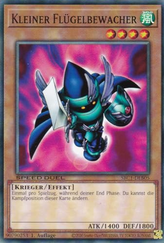 SBC1-DEB05 - Kleiner Flügelbewacher - Common - 1. Auflage - DEUTSCH - Speed Duel: Streets of Battle City - mit LMS Trading Fieldcenter-Karte Yugioh von LMS Trading