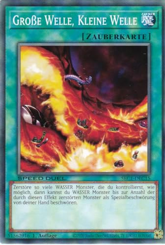 SBC1-DEC15 - Große Welle, Kleine Welle - Common - 1. Auflage - DEUTSCH - Speed Duel: Streets of Battle City - mit LMS Trading Fieldcenter-Karte Yugioh SBC1-DEC15 - Große Welle, Kleine Welle - Common - 1. Auflage - DEUTSCH - Speed Duel: Streets of Battle City - mit LMS Trading Fieldcenter-Karte Yugioh von LMS Trading