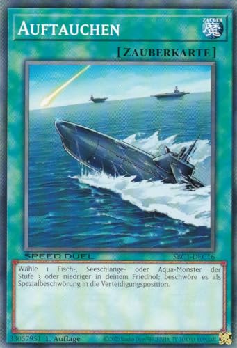 SBC1-DEC16 - Auftauchen - Common - 1. Auflage - DEUTSCH - Speed Duel: Streets of Battle City - mit LMS Trading Fieldcenter-Karte Yugioh SBC1-DEC16 - Auftauchen - Common - 1. Auflage - DEUTSCH - Speed Duel: Streets of Battle City - mit LMS Trading Fieldcenter-Karte Yugioh von LMS Trading