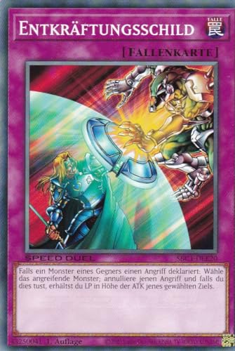 SBC1-DEE20 - Entkräftungsschild - Common - 1. Auflage - DEUTSCH - Speed Duel: Streets of Battle City - mit LMS Trading Fieldcenter-Karte Yugioh SBC1-DEE20 - Entkräftungsschild - Common - 1. Auflage - DEUTSCH - Speed Duel: Streets of Battle City - mit LMS Trading Fieldcenter-Karte Yugioh von LMS Trading