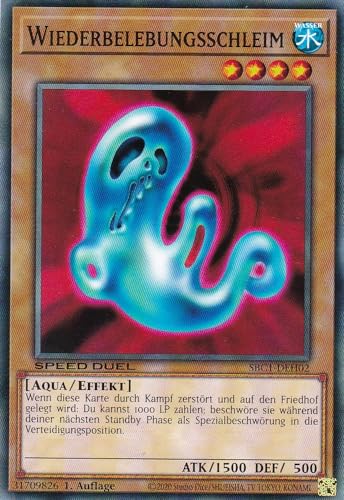 SBC1-DEH02 - Wiederbelebungsschleim - Common - 1. Auflage - DEUTSCH - Speed Duel: Streets of Battle City - mit LMS Trading Fieldcenter-Karte Yugioh SBC1-DEH02 - Wiederbelebungsschleim - Common - 1. Auflage - DEUTSCH - Speed Duel: Streets of Battle City - mit LMS Trading Fieldcenter-Karte Yugioh von LMS Trading