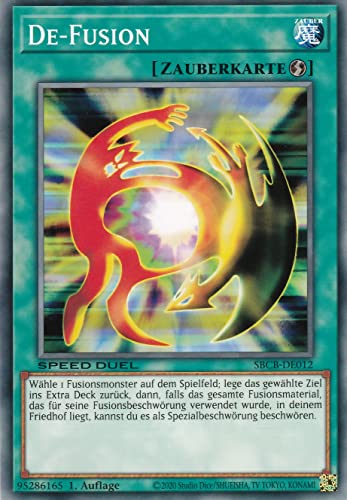 SBCB-DE012 - De-Fusion - Common - 1. Auflage - Deutsch - Speed Duel: Battle City Box - mit LMS Trading Fieldcenter-Karte Yugioh SBCB-DE012 - De-Fusion - Common - 1. Auflage - Deutsch - Speed Duel: Battle City Box - mit LMS Trading Fieldcenter-Karte Yugioh von LMS Trading