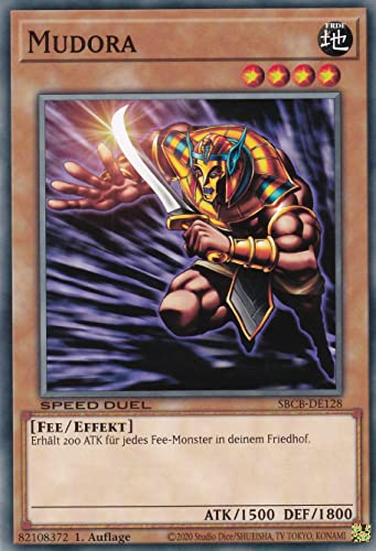 SBCB-DE128 - Mudora - Common - 1. Auflage - Deutsch - Speed Duel: Battle City Box - mit LMS Trading Fieldcenter-Karte Yugioh SBCB-DE128 - Mudora - Common - 1. Auflage - Deutsch - Speed Duel: Battle City Box - mit LMS Trading Fieldcenter-Karte Yugioh von LMS Trading