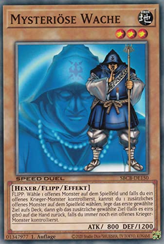 SBCB-DE150 - Mysteriöse Wache - Common - 1. Auflage - Deutsch - Speed Duel: Battle City Box - mit LMS Trading Fieldcenter-Karte Yugioh SBCB-DE150 - Mysteriöse Wache - Common - 1. Auflage - Deutsch - Speed Duel: Battle City Box - mit LMS Trading Fieldcenter-Karte Yugioh von LMS Trading