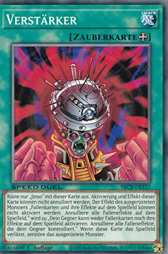 SBCB-DE157 - Verstärker - Common - 1. Auflage - Deutsch - Speed Duel: Battle City Box - mit LMS Trading Fieldcenter-Karte Yugioh SBCB-DE157 - Verstärker - Common - 1. Auflage - Deutsch - Speed Duel: Battle City Box - mit LMS Trading Fieldcenter-Karte Yugioh von LMS Trading